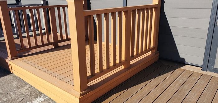 Composite decking supplied and fitted