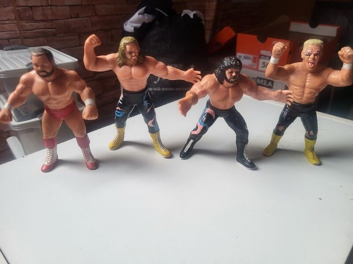 WCW Galoob figures