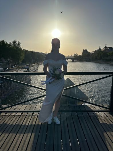 wedding dress from Paris