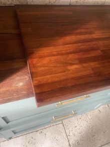 Hardwood worktop