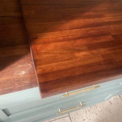 Hardwood worktop