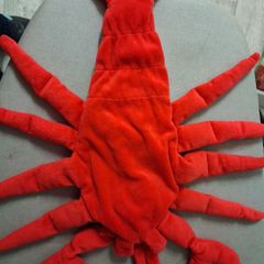 Lovely soft bright red Scorpion Hand Puppet