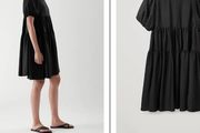 cos black dress