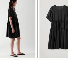 cos black dress