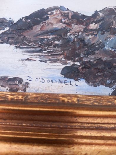 3 original paintings of Ireland by Deirdre O'Donnell, great condition. D18