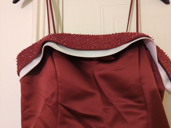 burgandy Debs or formal dress