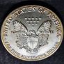 1987 Silver Eagle 1 Dollar 1 oz coin Image 3