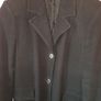 FAIRWEATHER Quality Brand Long Black Coat Image 4