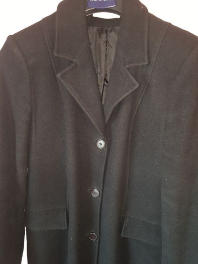 FAIRWEATHER Quality Brand Long Black Coat
