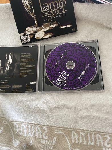 Lamb of God sacrament cd and dvd