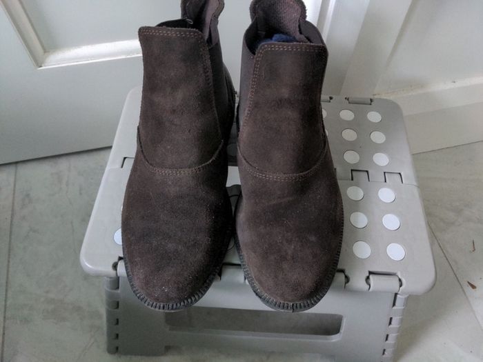 Fouganza kids swede riding boots