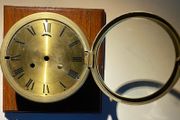 brass wall clock Ansonia clock company for parts /repair