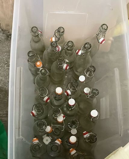 Home Brewing Demijohns and Bottles