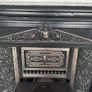 Vintage Style Cast Iron Fireplace Surround, Insert, Hearth & Wood-Burning Stove Package Image 5