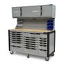 New 19 Drawer Tool Boxes With Top Cabinets + Pegboard Image 5