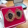 Vintage Large Earrings Image 2