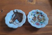 Vintage porcelain trinket dishes