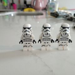 Lego star wars minifigure bundle imperial stormtrooper 3 pieces