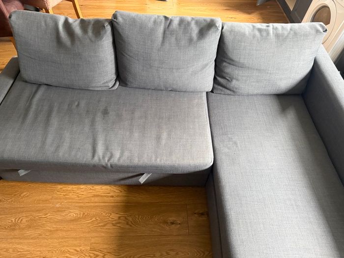 FREE IKEA Corner Sofa Bed with Storage (Dark Grey)