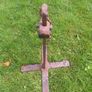 Genuine Antique Cart Jack Very Unusual And Rare Garden Ornament Image 8
