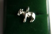 Vintage 925 Sterling Silver  Donkey  Charm 2,1g