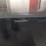 Black glass table Image 4