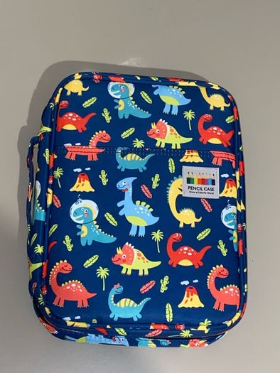 Dinosaur large pencil case