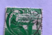 Definitive Irish stamp - Monk