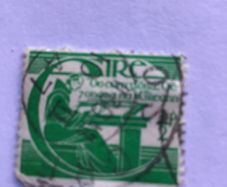 Definitive Irish stamp - Monk