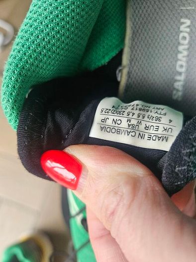 Salomon SLab XT6 Green/Yellow