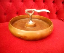 Antique Nut Cracker Bowl