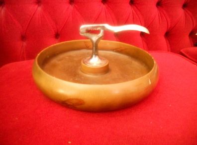 Antique Nut Cracker Bowl