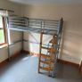 Bunk Bed Metal Frame with Matress Image 6