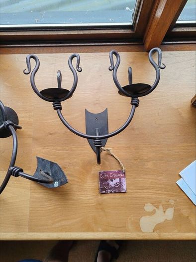 Wall Mounted Candle Holders.