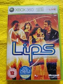 Lips 40 songs included xbox 360 games Original