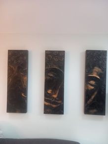 Gold & Broze Canvas Picture