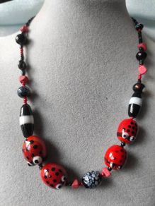 Ladybug necklace