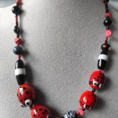 Ladybug necklace