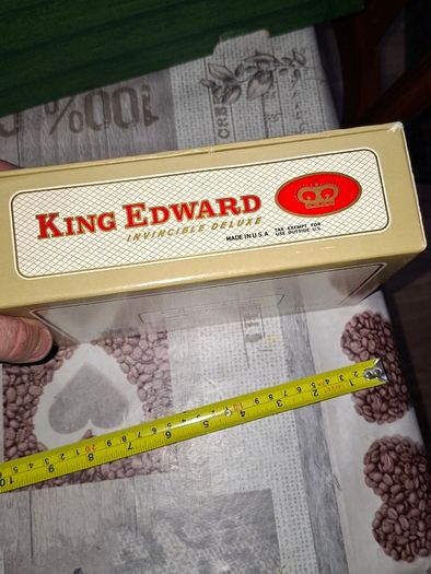 Vintage Box for 50 King Edward Invincible Deluxe with 13 Unopened Inside, Postage Available or collection
