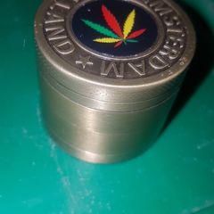 Holland golden metal herb grinder 4 layer
