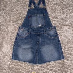 Girls Levi's shortalls age 14 158cm like new!