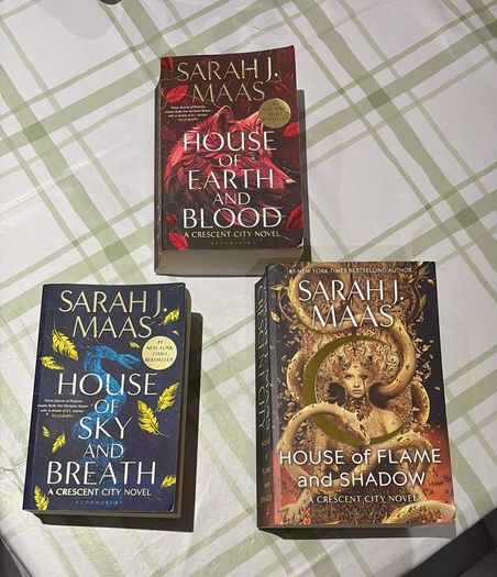 Crescent City series Sarah J Maas