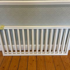 Nested Sorrento 3-in-1 Cot Bed, Premium Mamas & Papas Mattress & ClevaMama Pillows