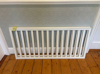 Nested Sorrento 3-in-1 Cot Bed, Premium Mamas & Papas Mattress & ClevaMama Pillows