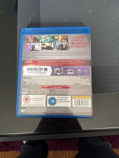 Kingsmen 1 and 2 Blu Ray