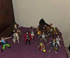 Pirate and Knight Toy Figures