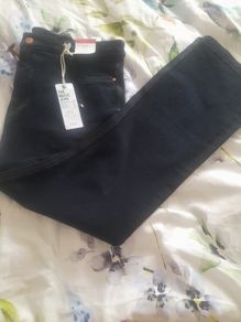 M&S New with tags ladies dark stretch jeans reg leg