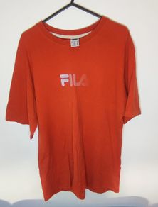 Vintage Fila T-shirt Mens Large
