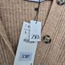 BNWT Zara Ribbed Knit Hooded Jumpsuit with Trousers Image 2