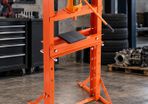 20 Ton Hydraulic Shop Press  Heavy-Duty H-Frame Garage Press with Adjustable Worktable